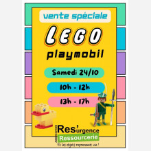 Vente spéciale LEGO & Playmobil